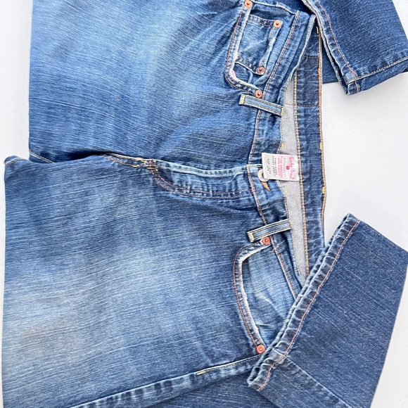 Lucky Brand Dungarees Easy Rider Short Length 14/32 - Picture 11 of 14